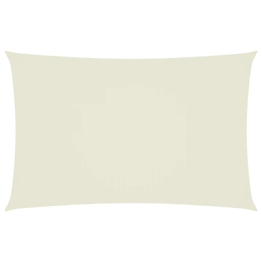 Vidaxl Toldo De Vela Rectangular Tela Oxford Color Crema 5x8 M_0