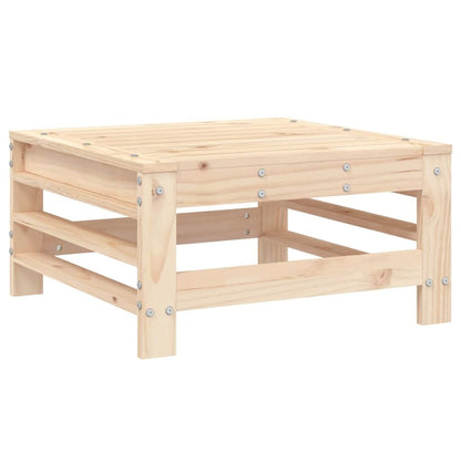 Vidaxl Juego De Sofás De Jardín 5 Piezas Madera Maciza De Pino_4
