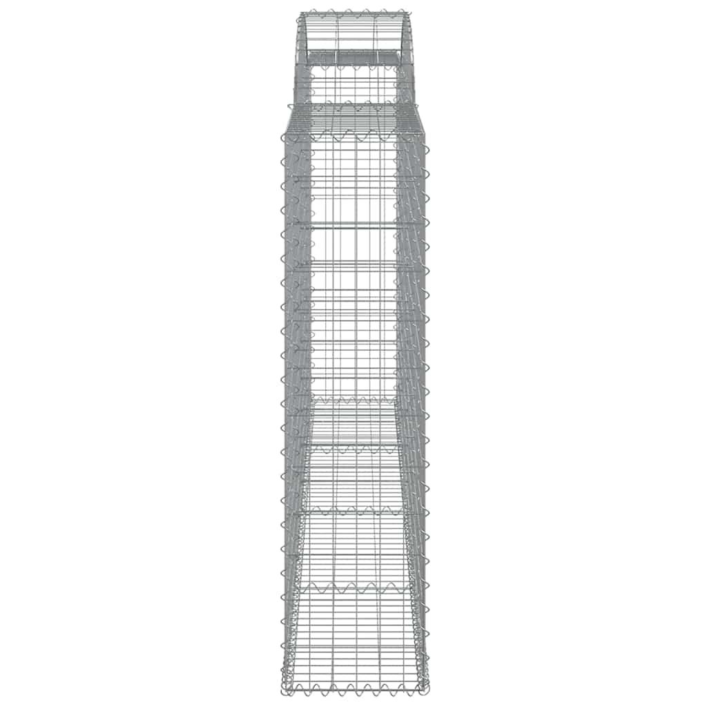 Cestas Gaviones 20 Uds Forma De Arco Hierro 300x30x120/140 Cm_4