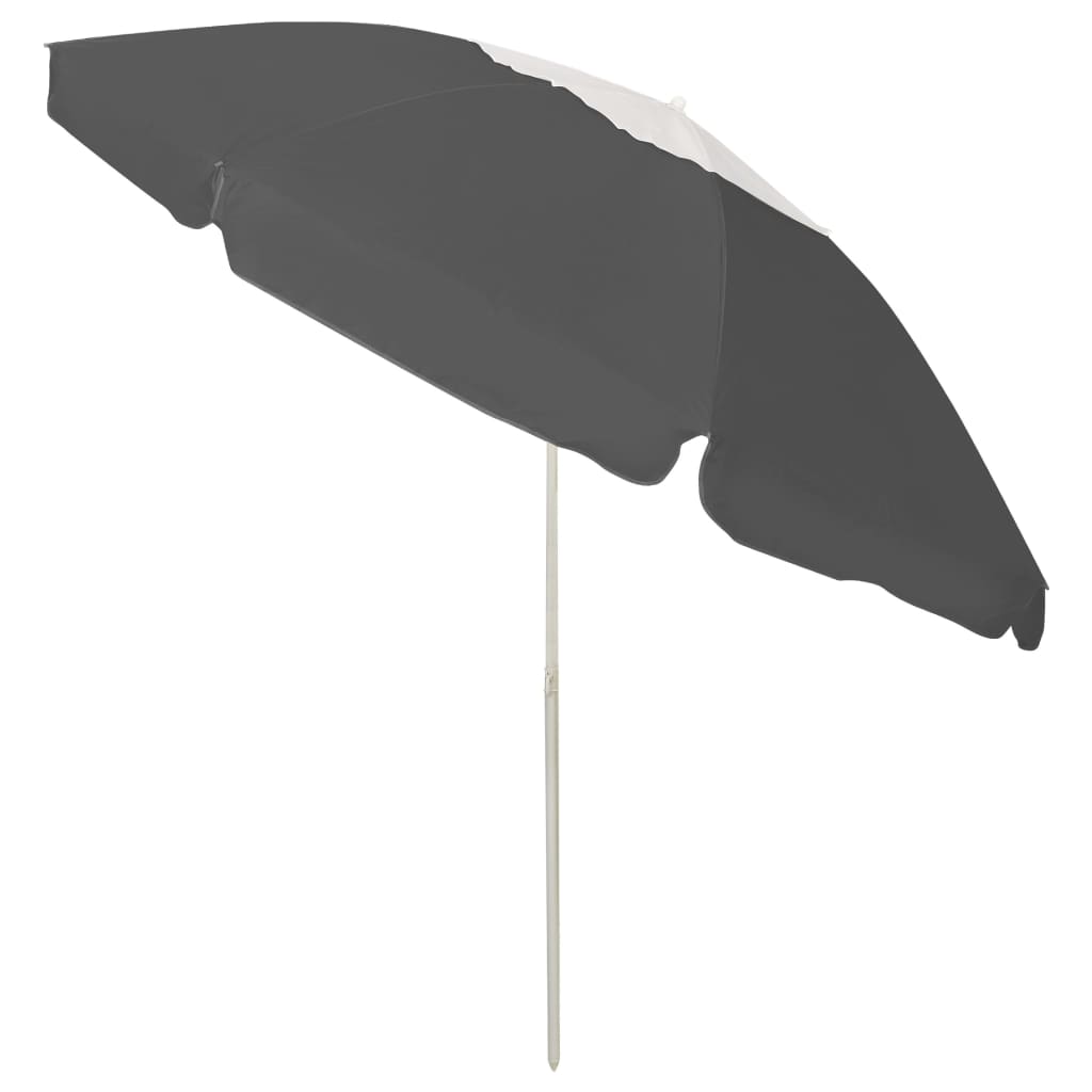 Sombrilla De Playa Antracita 240 Cm_1