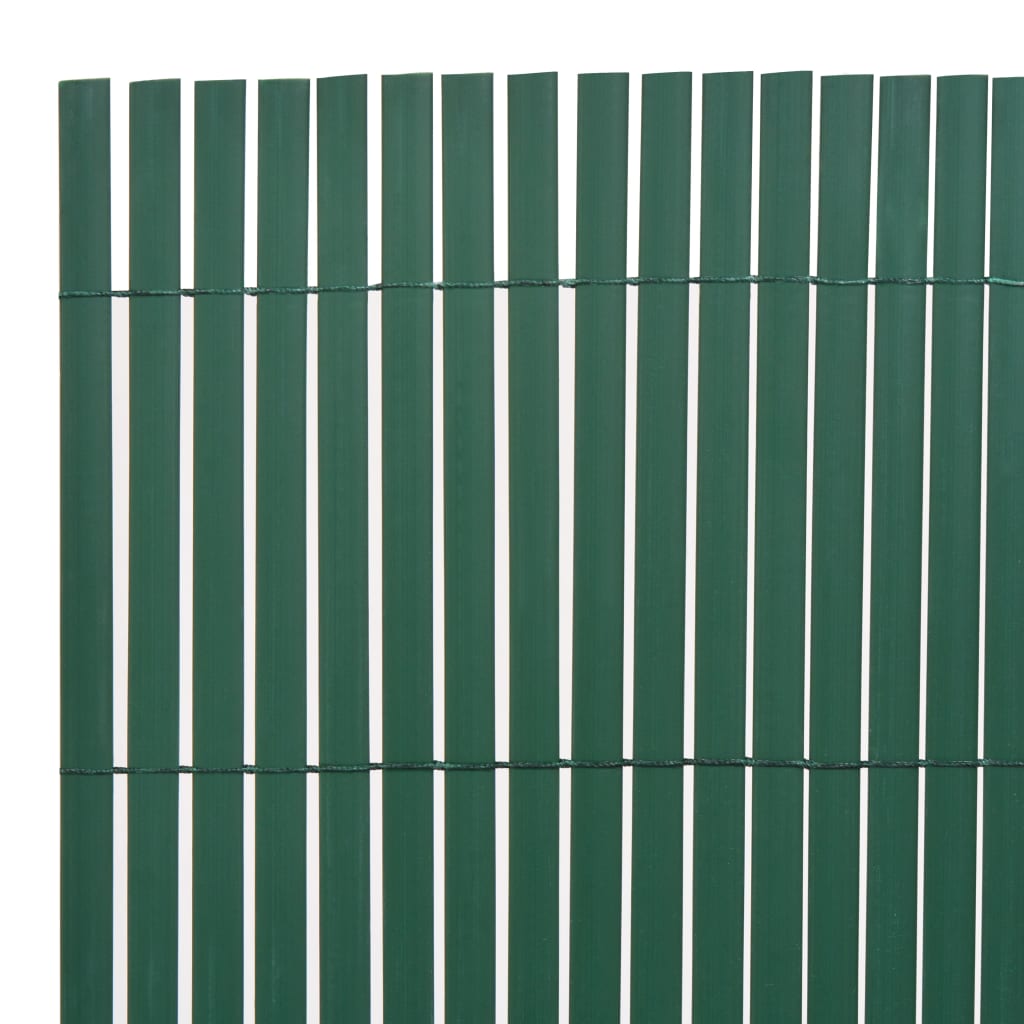 Valla De Jardín De Doble Cara Pvc Verde 90x500 Cm / Vetonek_0