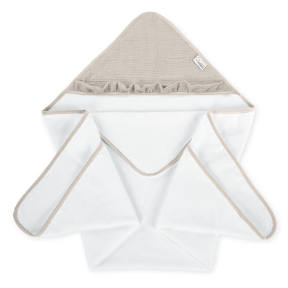 Maxicapa De Baño Para Bebés Cotton Color Beige