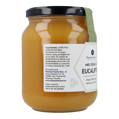 Miel Cruda de Eucalipto Planeta Huerto 950 g