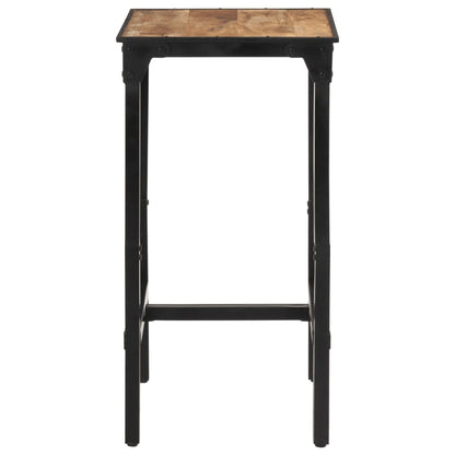 Mesa De Bar Madera Maciza De Mango Rugoso 60x55x107 Cm_2