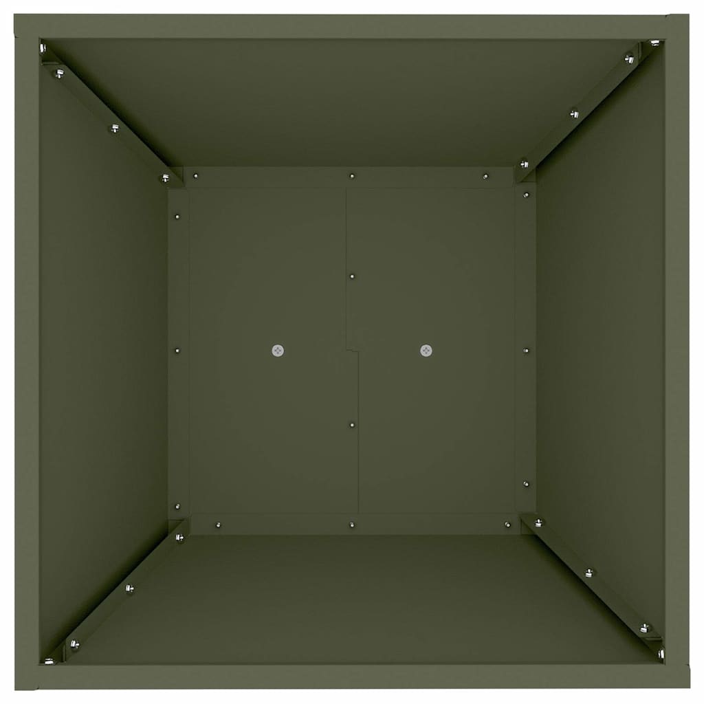 Maceta Pilar Oliva 40 X 40 X 100 Cm_5