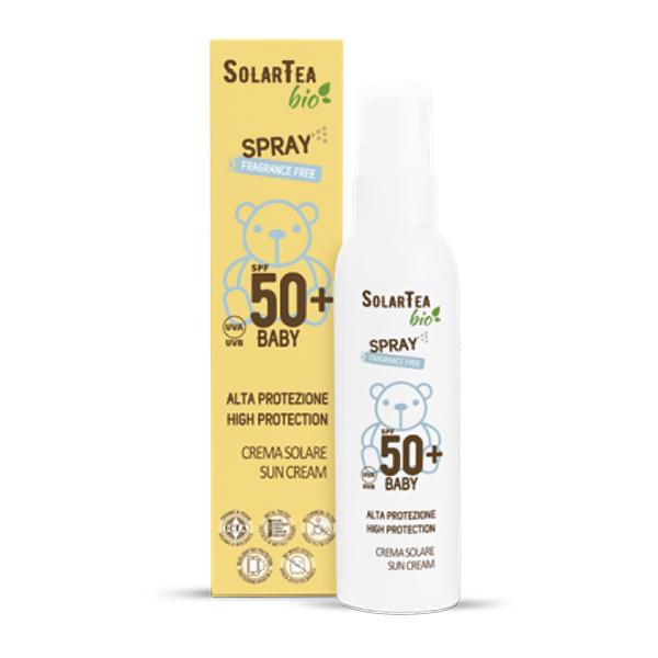 Spray solar protección alta para bebés Spf50+ Bema 100 ml