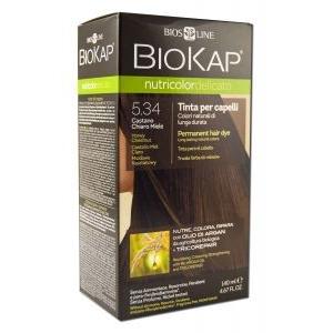 Tinte Castaño Miel Claro Delicato 5.34 Biokap 140 ml