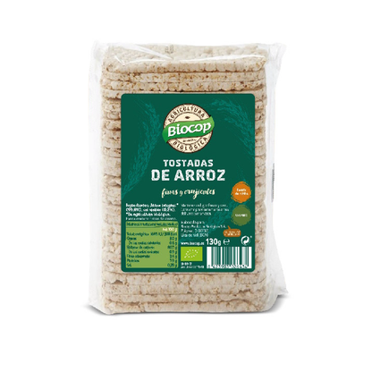 Tostadas Arroz Biocop, 130 g