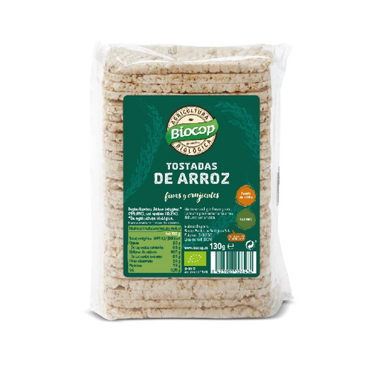 Tostadas Arroz Biocop, 130 g