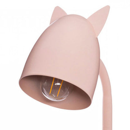 Wellhome Lámpara Infantil Orejas De Metal Rosa 18x12,5x31cm