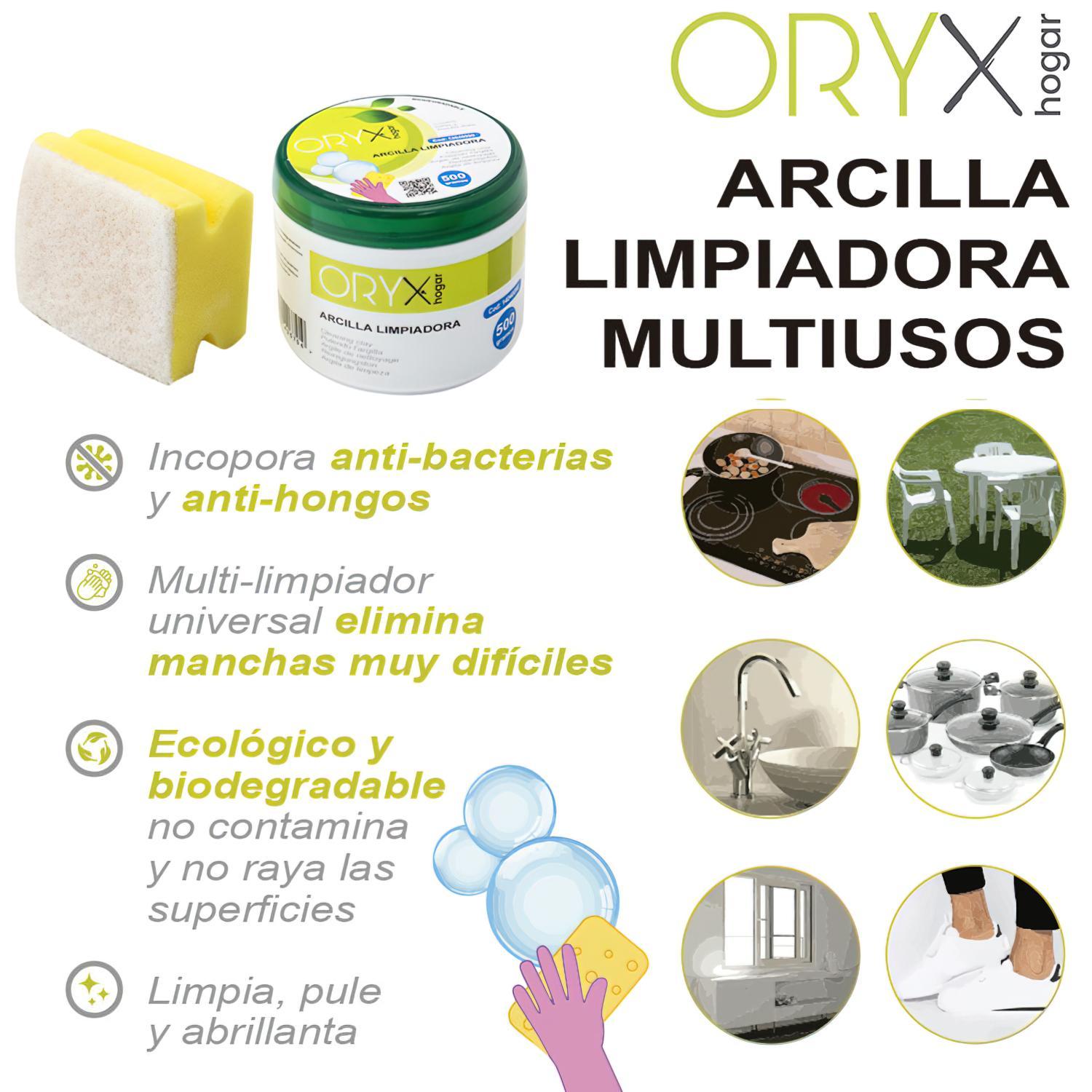 Arcilla Limpiadora Multiusos Tarro 500 Gramos._1