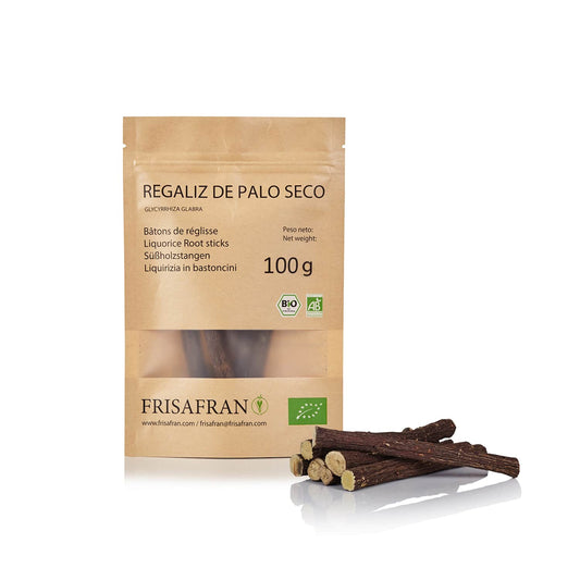 Regaliz De Palo Ecológico Seco - Sabor Y Calidad | Frisafran 1 Kg_0
