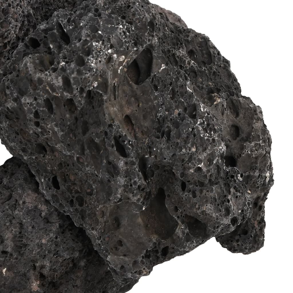 Vidaxl Rocas Volcánicas Negras 10 Kg 10-30 Cm_4