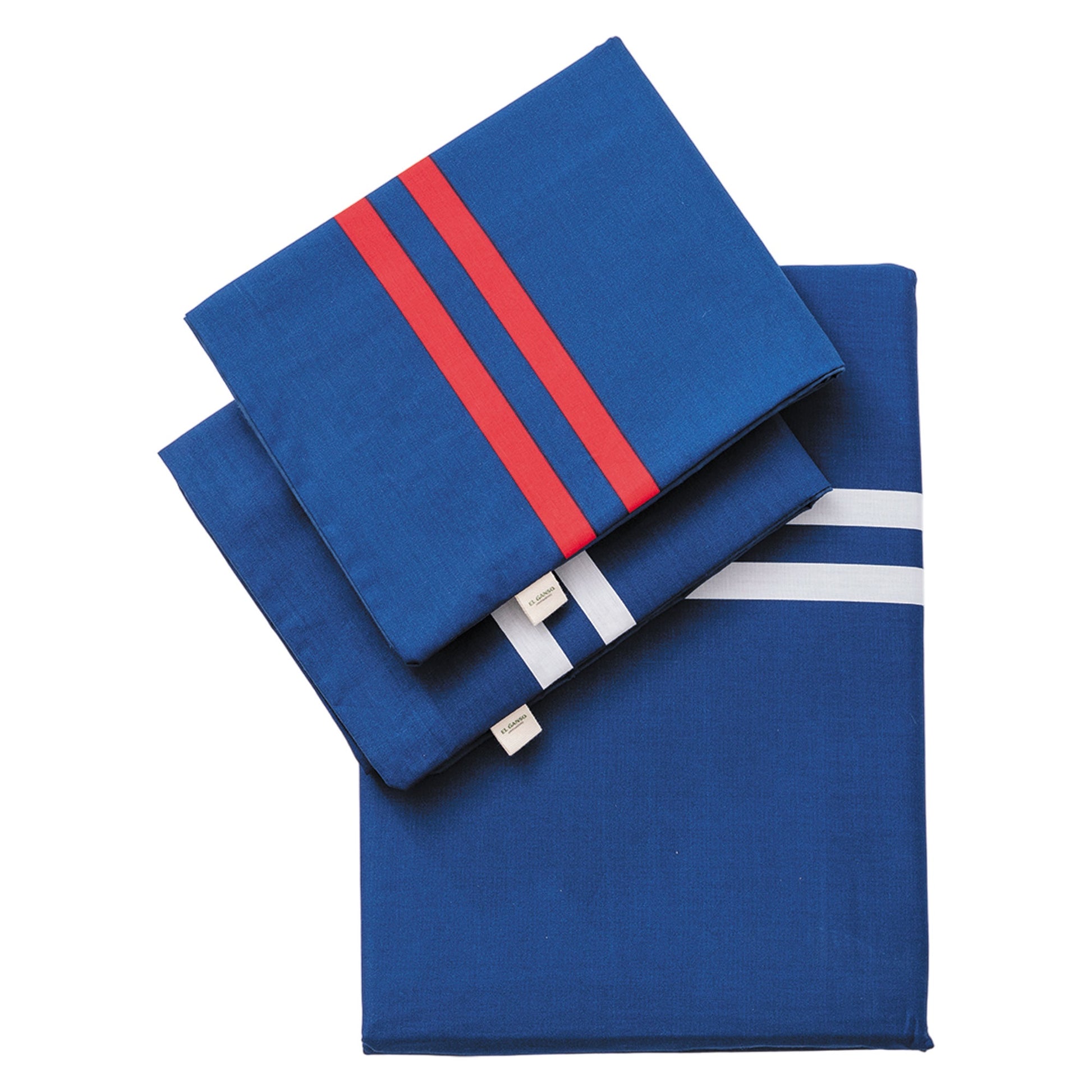 Juego De 4pzs Doble Azul Marino 100% Algodón 180tc. Calidad Premium Para Tu Hogar.