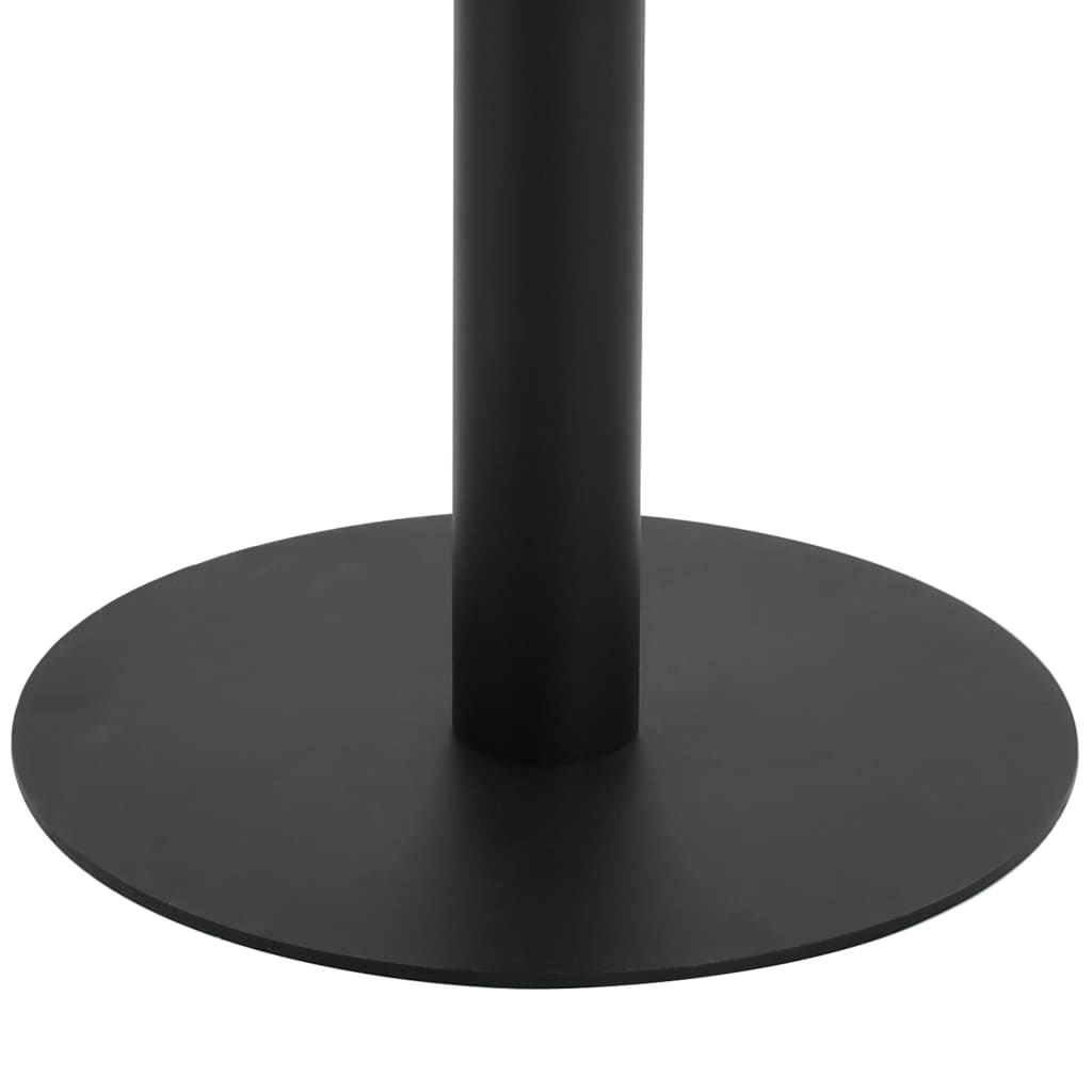 Mesa De Jardín Bistró Mdf Marrón Oscuro 60x60 Cm_3