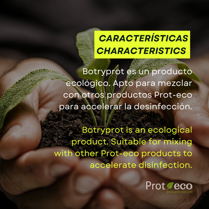 Botryprot  Actúa Frente A Los Efectos Negativos Que Podredumbres De Origen Fúngico Como Botrytis Prot-eco 100 ml