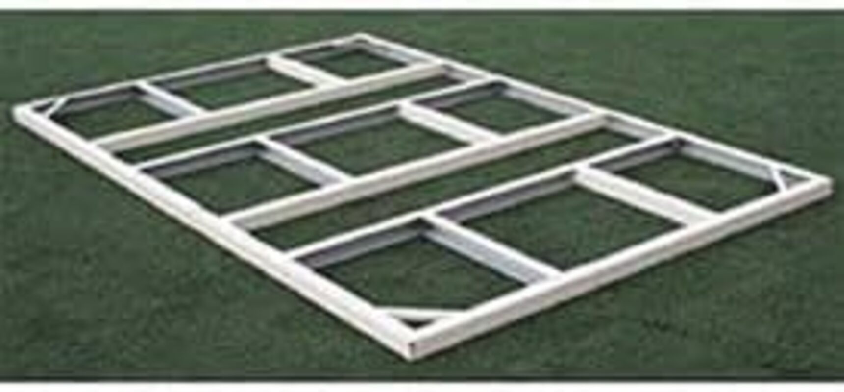 Duramax - Estructura De Suelo Para Caseta - Metal - Gris - 8 X 6_0