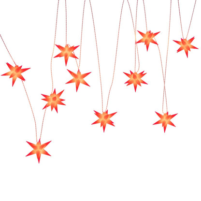 Vidaxl Lámpara De Navidad 10 Leds Rojo 10 Cm_3