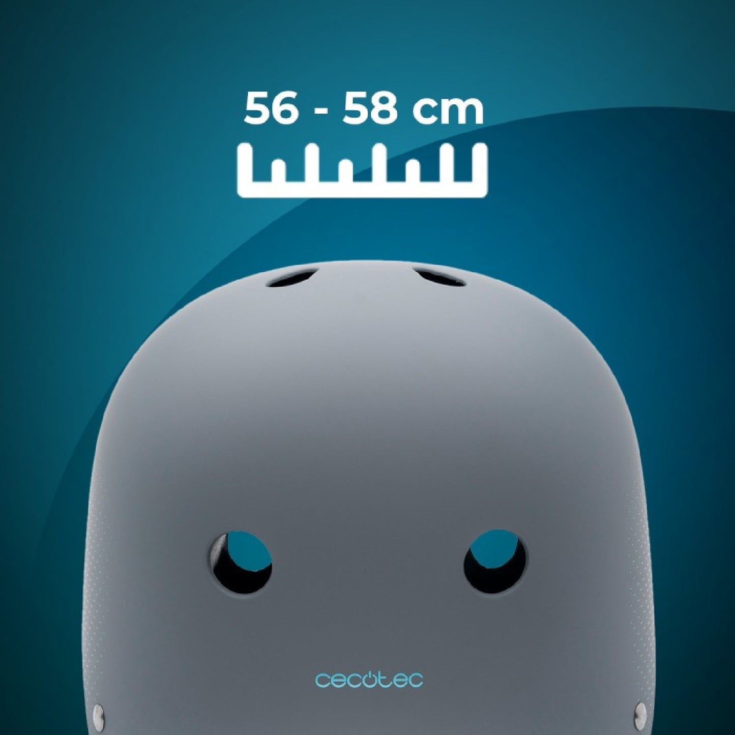 Casco Urbano Para Bicicletas Y Patinetes Eléctricos Talla S-m Brainguard Urban Grey S-m (56-58 Cm). Color Gris, Homologado Para Cumplir Con La Máxim_1