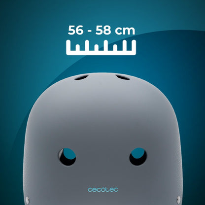 Casco Urbano Para Bicicletas Y Patinetes Eléctricos Talla S-m Brainguard Urban Grey S-m (56-58 Cm). Color Gris, Homologado Para Cumplir Con La Máxim_1