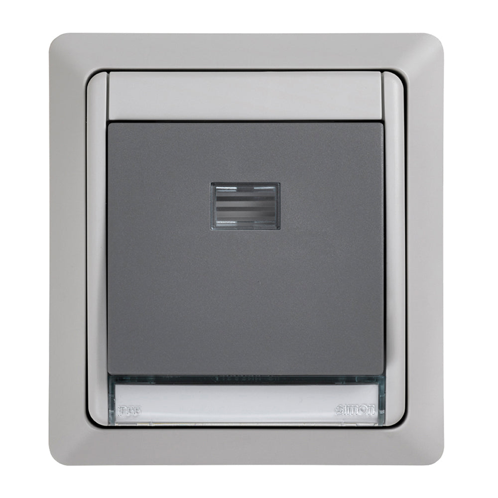 Pulsador Gris Ip55 Monobloc Empotrar_0