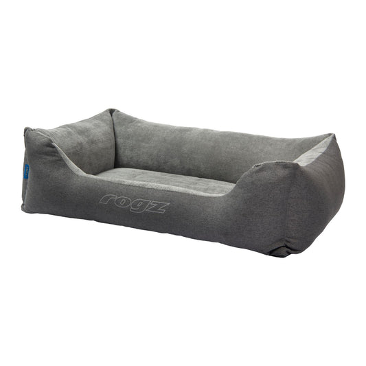 Cama Para Perro Rogz Durban 101x64x33cm Denim Gris Talla Xl (39-64kg)_0