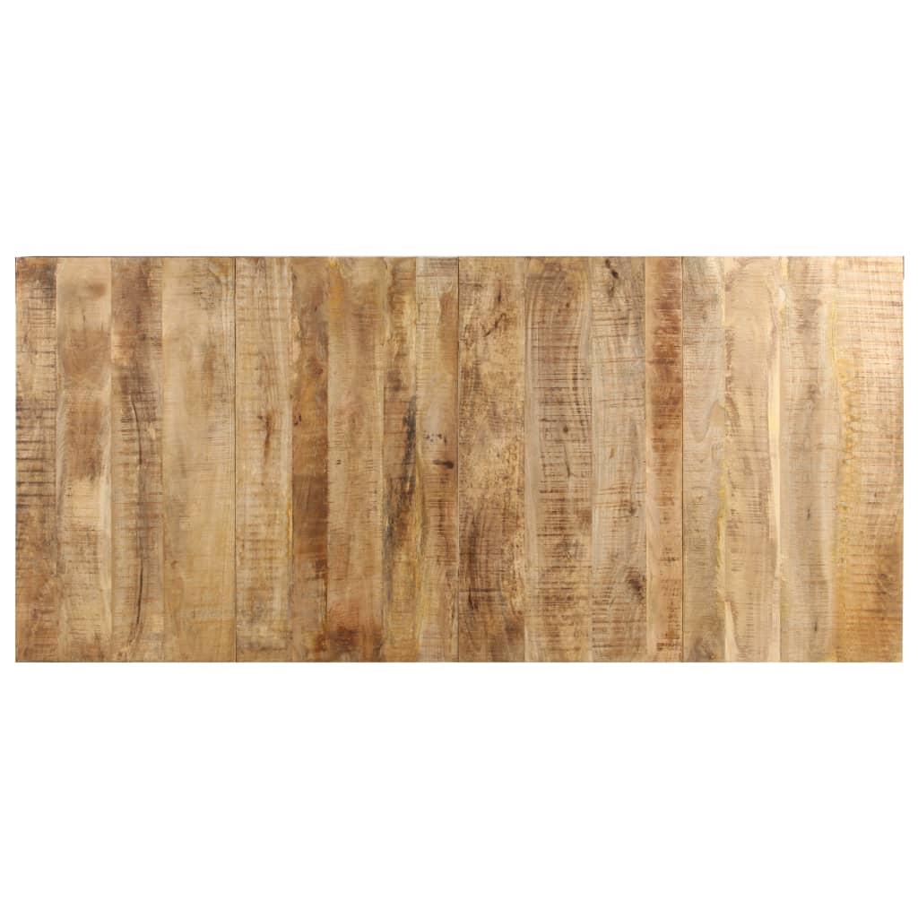 Mesa De Comedor Madera De Mango Rugosa 220x100x76 Cm_1