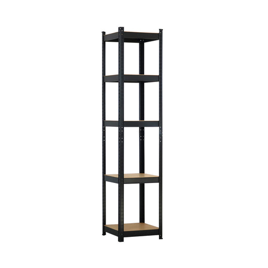 Estantería Modular Con 5 Baldas Ajustables 180x40x40cm 175kg O91_0