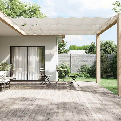 Vidaxl Toldo Vertical Blanco 100x1000 Cm Tela Oxford_1