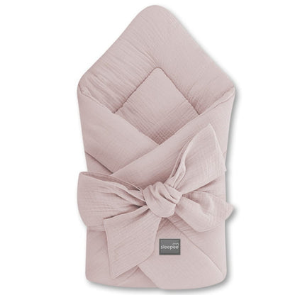 Saco Capazo Bebé Muselina Premium Rose