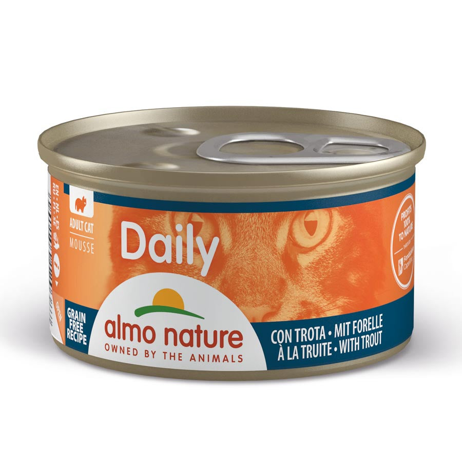 Almo Gato Lata Daily 85gr Mousse Trucha_0