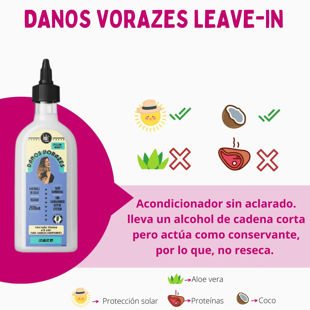 Leave-in Finalizador Danos Vorazes Lola Cosmetics 200ml_1