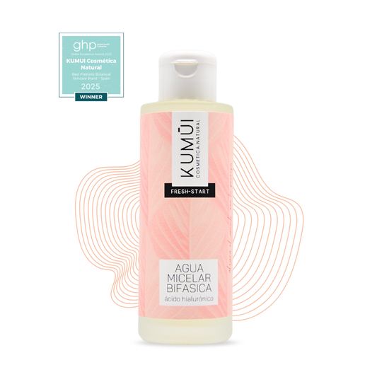 Agua Micelar Bifasica Acido Hialuronico Con Prebioticos KUMUI 100ml_0