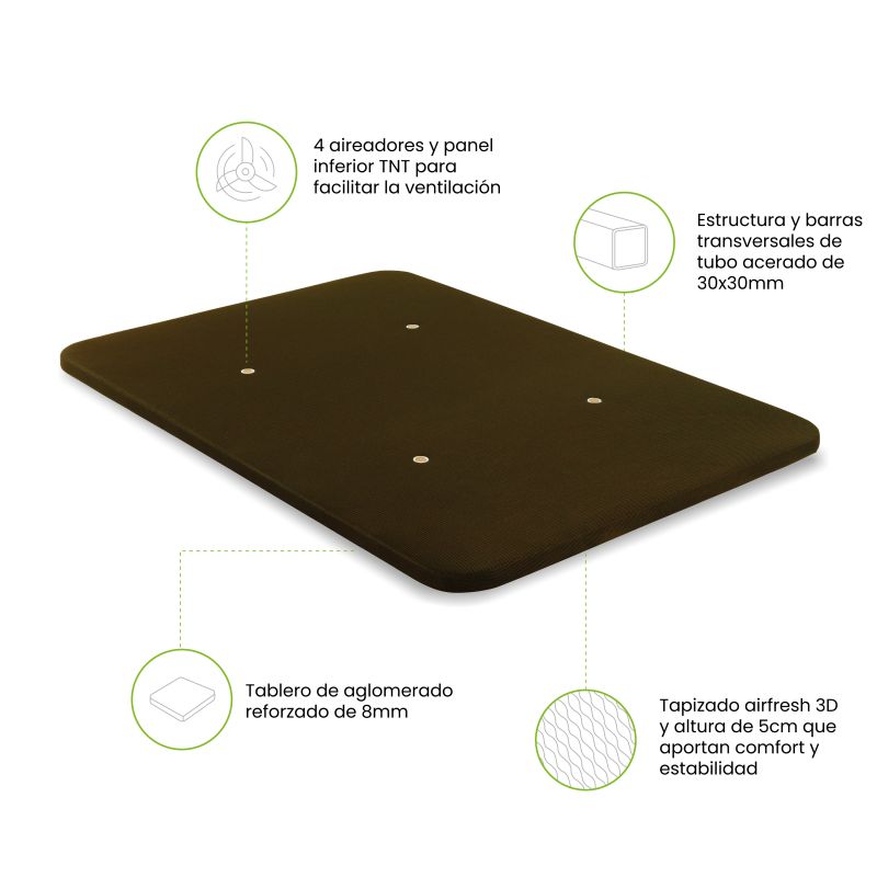 Base Tapizada Air 3d 150x200_0