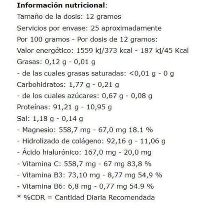 Colágeno Con Magnesio - 300g - Neutro - Colágeno - Quamtrax_1