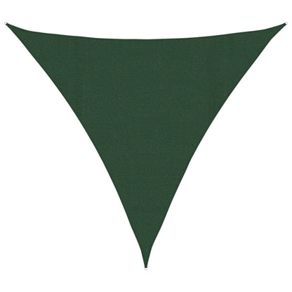 Vidaxl Toldo De Vela Verde Oscuro Hdpe 160 G/m² 4x4x4 M_0