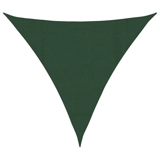 Vidaxl Toldo De Vela Verde Oscuro Hdpe 160 G/m² 4x4x4 M_0