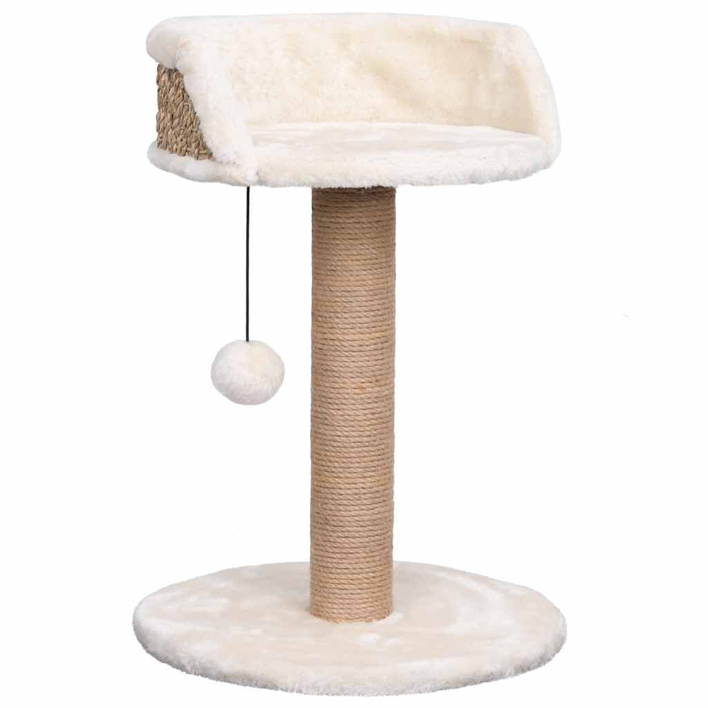 Vidaxl Árbol Para Gatos Con Poste Rascador Hierba Marina 49 Cm_1