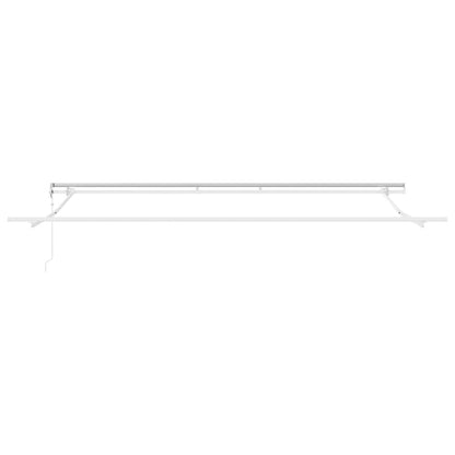 Toldo Retráctil Amarillo Y Naranja 450 X 300 Cm Tela Y Aluminio_5