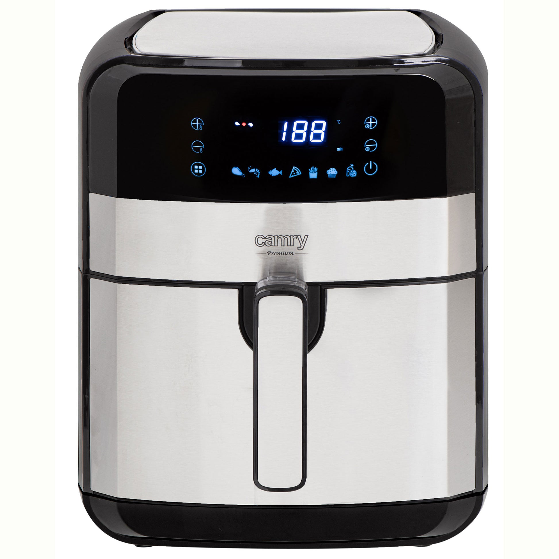 Freidora De Aire Caliente 5 L Sin Aceite 8 Programas Temporizador,temperatura 80–200°c Camry Cr6311 2500w_0