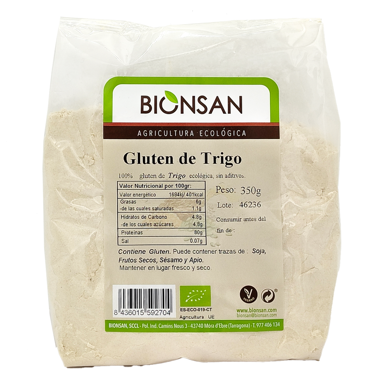 Gluten De Trigo Eco Bionsan 350gr_0