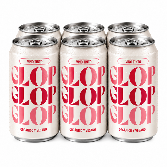 Pack 6 Latas Vino Tinto Eco Vegano Lata 250ml_0