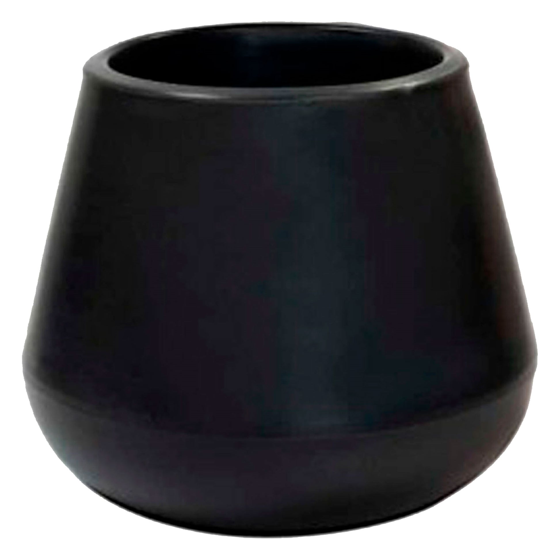 Macetero De Polietileno Por Rotomoldeo Antracita - 41 X 35cm.