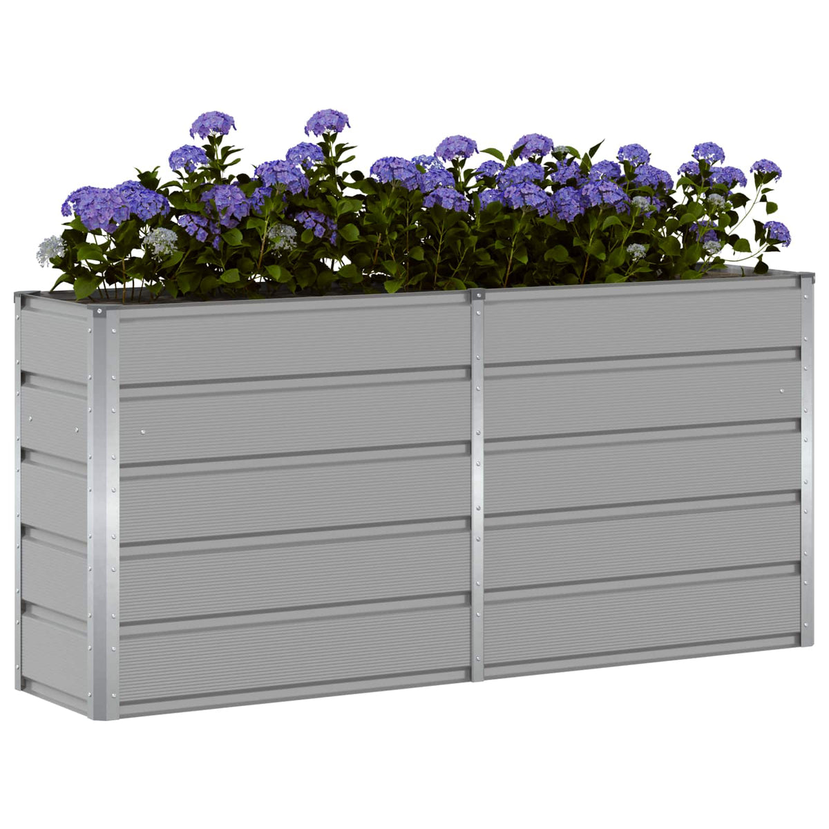 Jardinera Gris Claro 160 X 40 X 75 Cm Acero_2