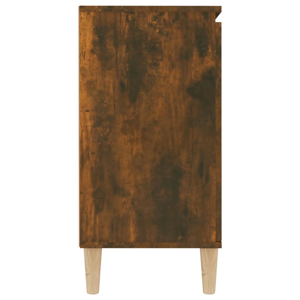 Aparador Madera De Ingeniería Roble Ahumado 101x35x70 Cm / Vetonek_1