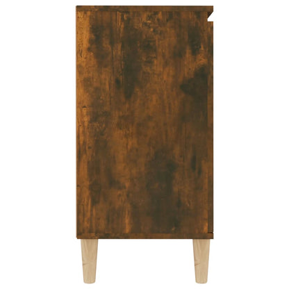 Aparador Madera De Ingeniería Roble Ahumado 101x35x70 Cm / Vetonek_1