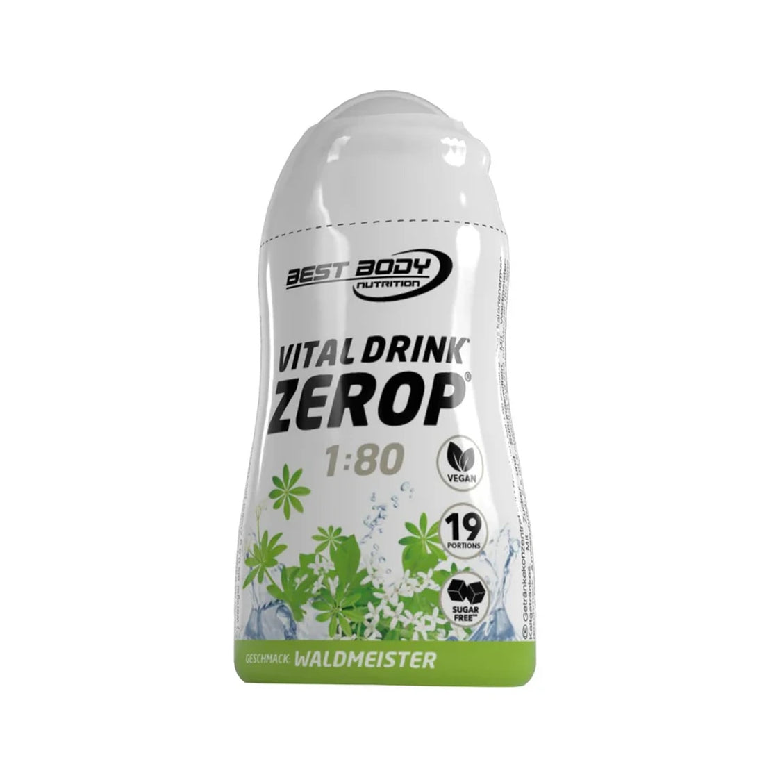 Gotas De Sabor Best Body Vital Drink 1:80 - Frasco Flexible De 48 Ml Ace_0