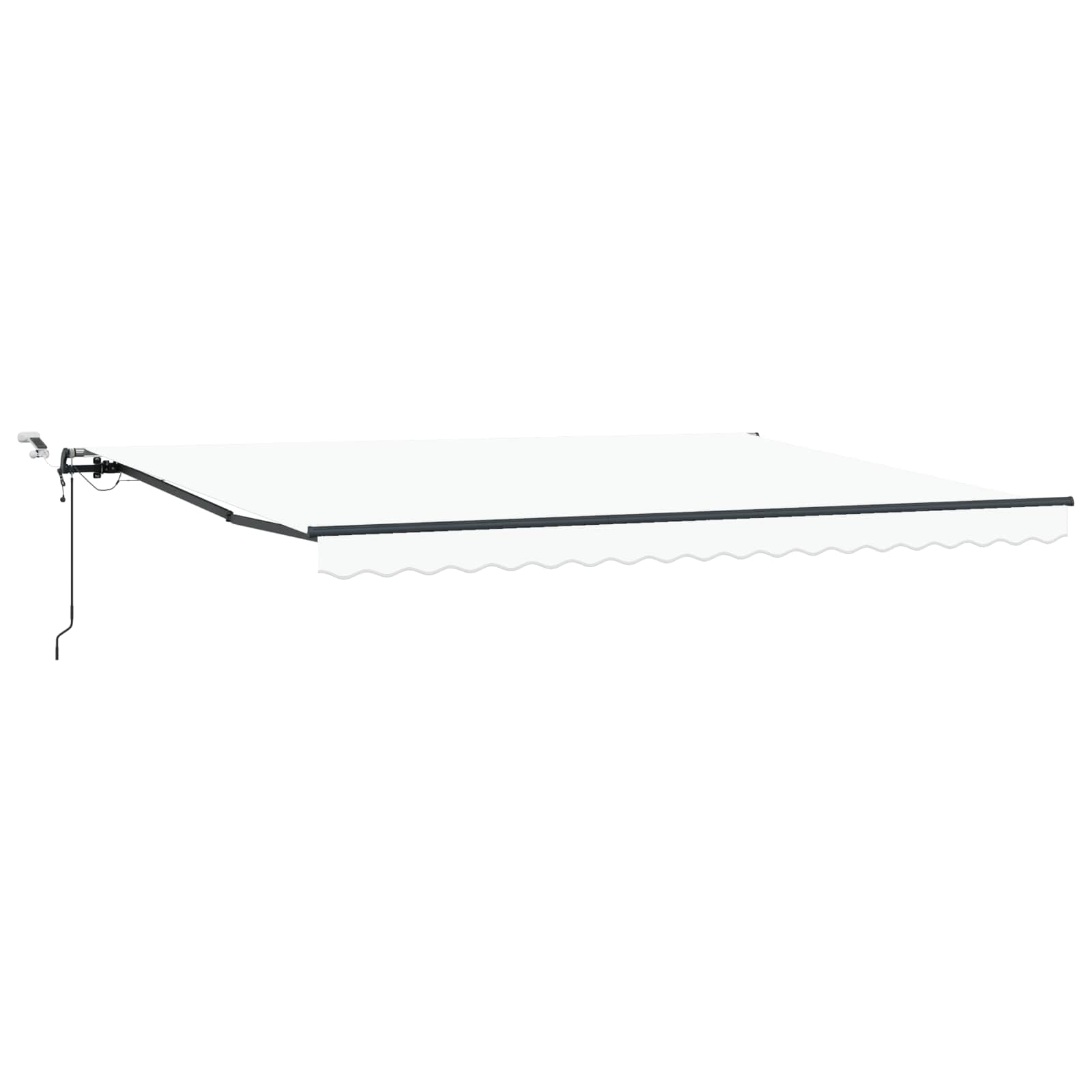 Toldo Retráctil Blanco 450 X 300 Cm Poliéster_0