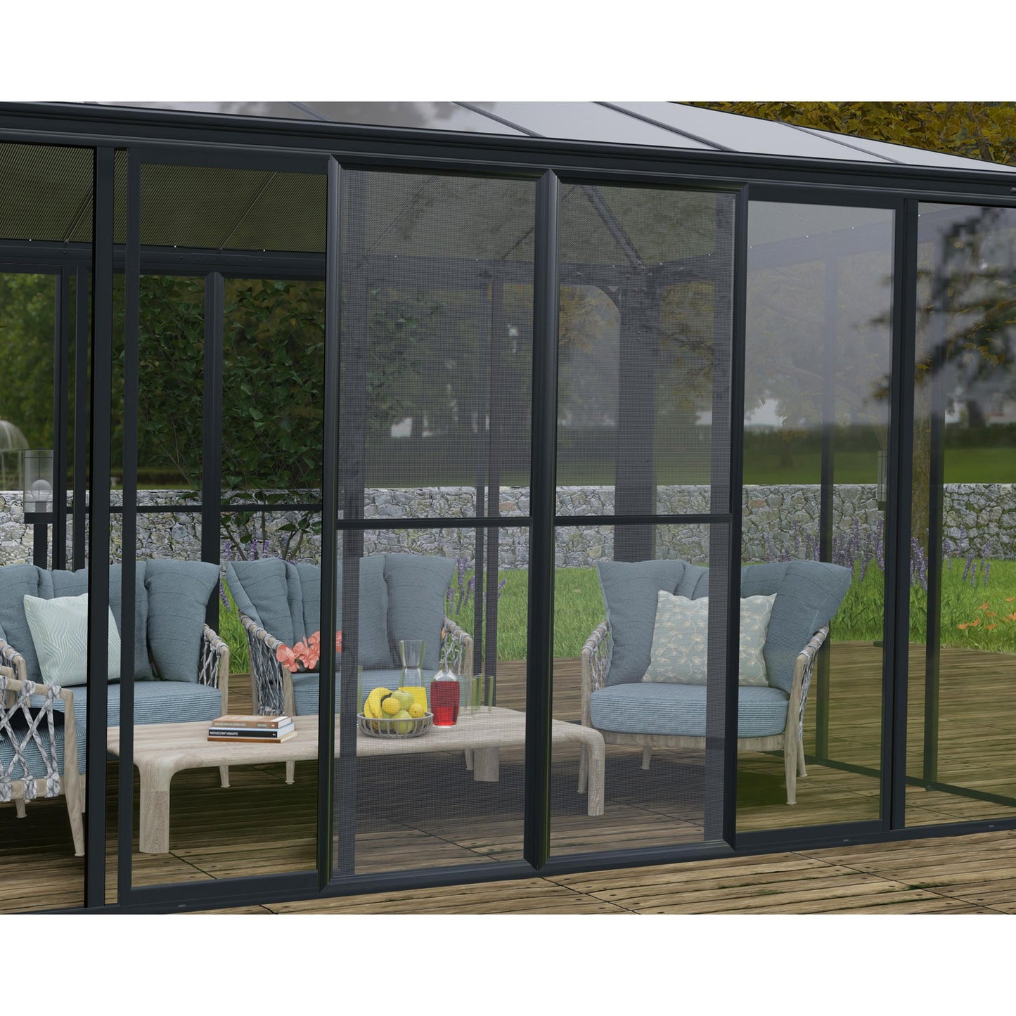 Kit de puerta red mosquitera para gazebos Garda / Ledro / San Remo