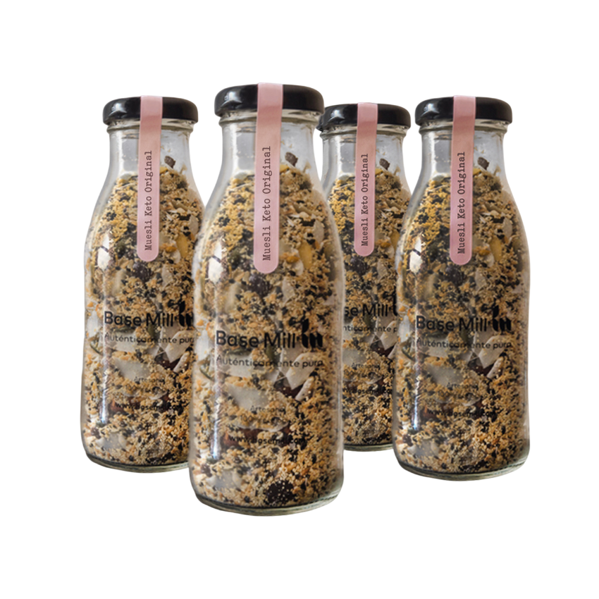 Pack 4 Muesli Keto Eco 120g (x4).